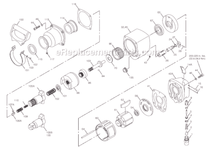 Part Location Diagram of C117051 Chicago Pneumatic Seat-Spring